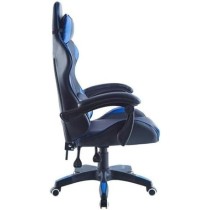 BSD MY HOMEX Silla Gamer Ergonómica para Escritorio de Oficina Silla Giratoría 360 Color Azul