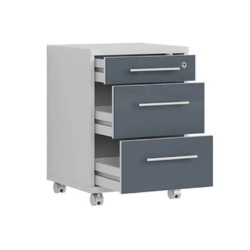 Archivero Práctico Con Ruedas