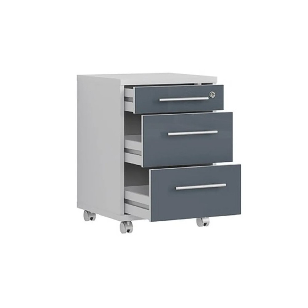 Archivero Práctico Con Ruedas