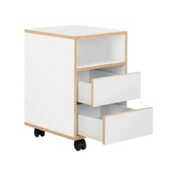 Archivero Vicario 2 Cajones - Blanco