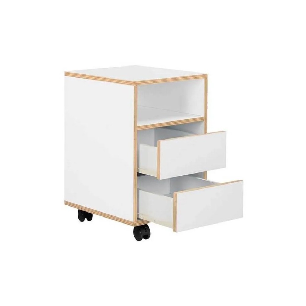 Archivero Vicario 2 Cajones - Blanco