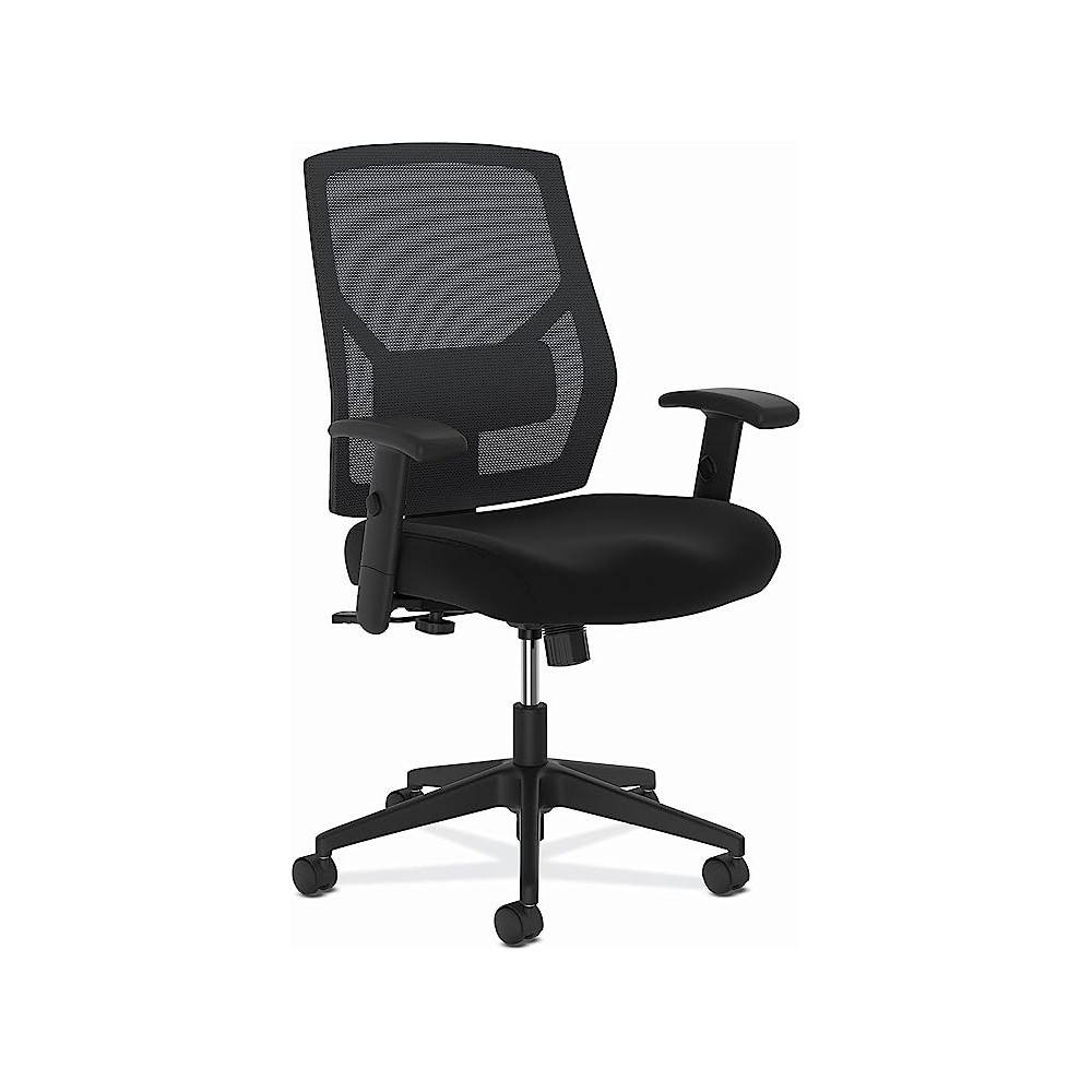 The HON Company BSXVL581ES10T basyx by Task Chair, High-Back Swivel/Tilt, Fabric