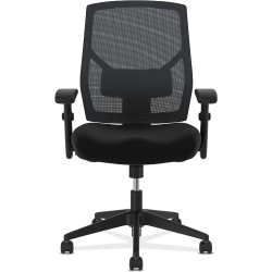 The HON Company BSXVL581ES10T basyx by Task Chair, High-Back Swivel/Tilt, Fabric