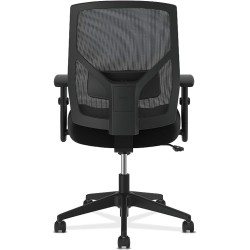 The HON Company BSXVL581ES10T basyx by Task Chair, High-Back Swivel/Tilt, Fabric
