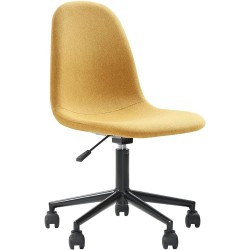 Alterego - Silla de Oficina Rolet, Color Mostaza