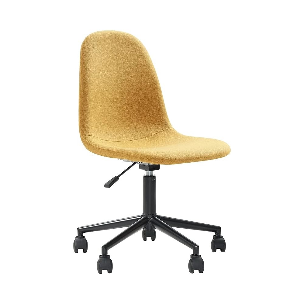 Alterego - Silla de Oficina Rolet, Color Mostaza