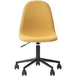 Alterego - Silla de Oficina Rolet, Color Mostaza