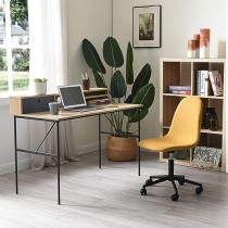 Alterego - Silla de Oficina Rolet, Color Mostaza