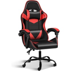 YSSOA Respaldo y Asiento de Altura Ajustable, Giratorio, Silla de Videojuegos ergonómica para Oficina, computadora