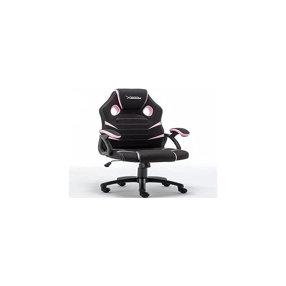 Stylos XSST050P Silla Gamer Xzeal Starter XST-50 Respaldo Ergonómico Base Metálica Color Rosa