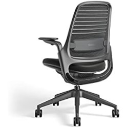 Steelcase 435A00 Series 1 Work Chair Office, Licorice