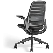 Steelcase 435A00 Series 1 Work Chair Office, Licorice