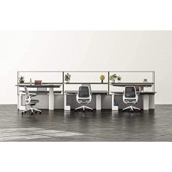 Steelcase 435A00 Series 1 Work Chair Office, Licorice