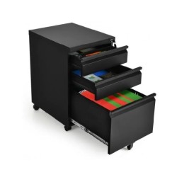 Archivero Móvil De 3 Cajones