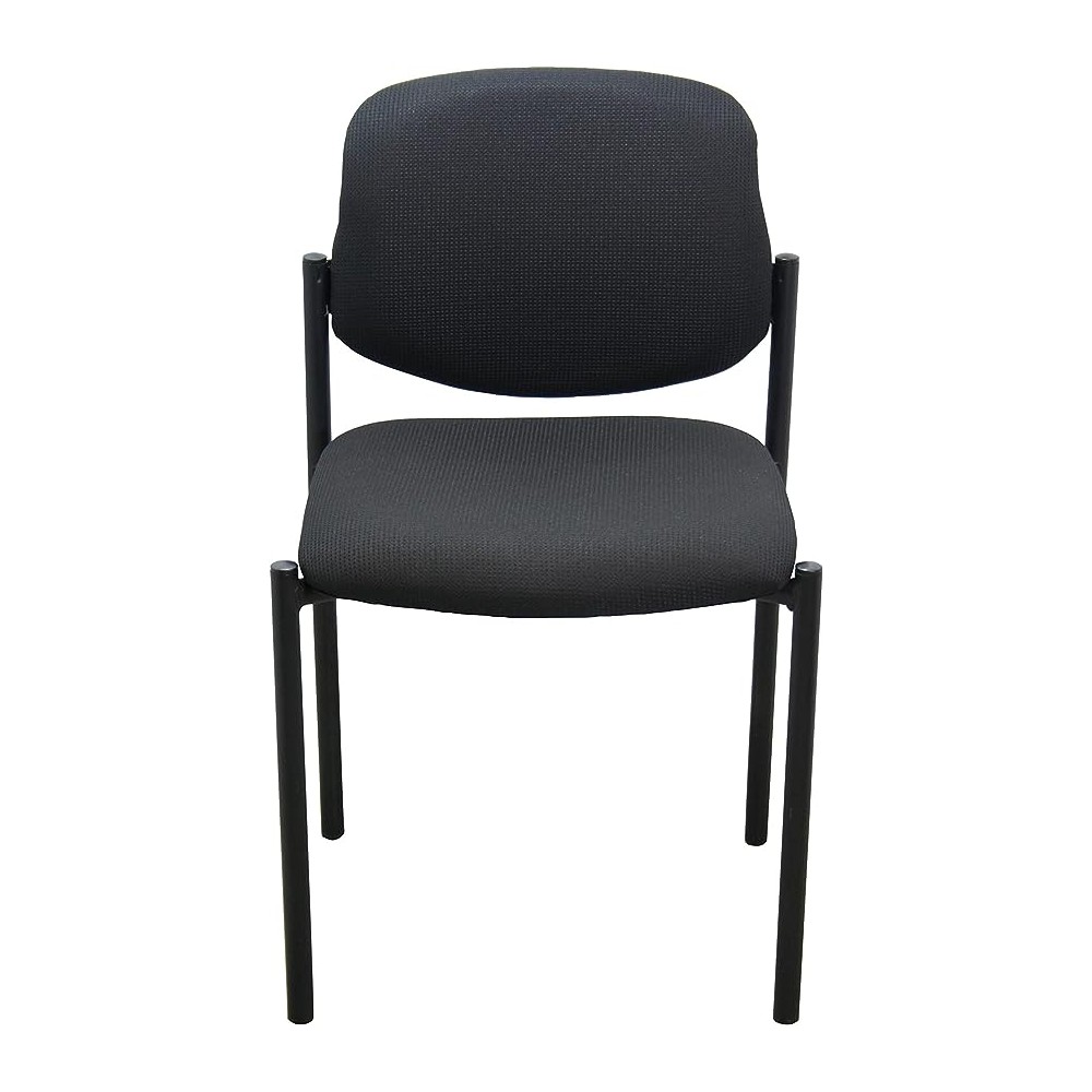 MÍO ES TUYO | Silla de Visita | Modelo MAE | Multiusos para Oficina, hogar, Escuela Color Negro