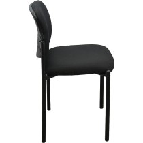 MÍO ES TUYO | Silla de Visita | Modelo MAE | Multiusos para Oficina, hogar, Escuela Color Negro