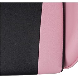 Nextep Silla Gamer Ergonómica Dragón XT Modelo Falkor Color Negro-Rosa, NE-461RS