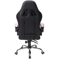 Nextep Silla Gamer Ergonómica Dragón XT Modelo Falkor Color Negro-Rosa, NE-461RS