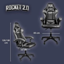 STEELPRO Silla Gamer (Negro) Black