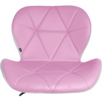 Silla de Oficina con Ruedas Giratorias Ejecutiva para Escritorio Alcochada Altura Ajustable (Morado)