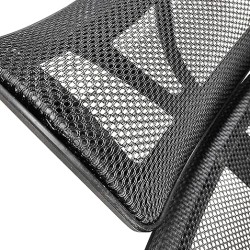 Casa easter Silla De Oficina Silla Ejecutiva Base Cromada Escritorio Economica Gran Calidad (ELMAR114/BLACK)