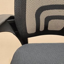 Casa easter Silla De Oficina Silla Ejecutiva Base Cromada Escritorio Economica Gran Calidad (VAPI111/BLACK)