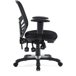 LexMod EEI-757-BLK Articulate Mesh Office Chair, Black