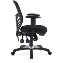LexMod EEI-757-BLK Articulate Mesh Office Chair, Black