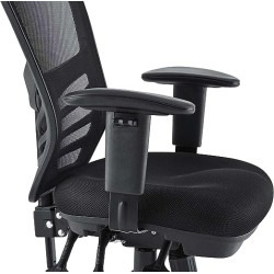 LexMod EEI-757-BLK Articulate Mesh Office Chair, Black