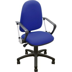 MÍO ES TUYO | Silla EJECUTIVA Grace | para casa u Oficina | Medidas 60 x 57 x 102 cm | Color Azul