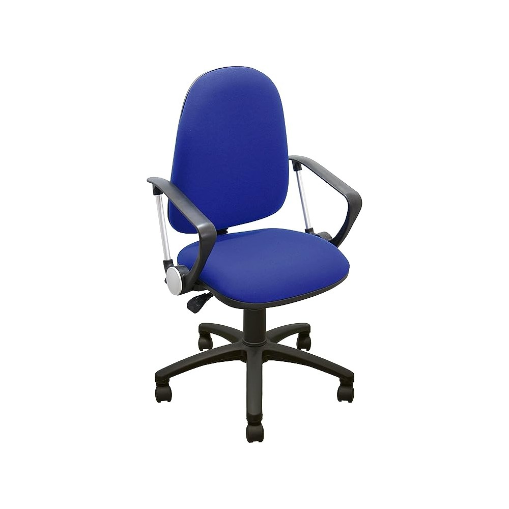 MÍO ES TUYO | Silla EJECUTIVA Grace | para casa u Oficina | Medidas 60 x 57 x 102 cm | Color Azul