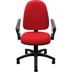 MÍO ES TUYO | Silla EJECUTIVA Grace | para casa u Oficina | Medidas 60 x 57 x 102 cm | Color Rojo