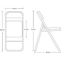 Ilios Innova Silla Plegable acojinada para Oficina, Exteriores, Home Office ergonomica (Azul Cielo)
