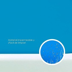 Ilios Innova Silla Plegable acojinada para Oficina, Exteriores, Home Office ergonomica (Azul Cielo)