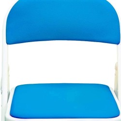 Ilios Innova Silla Plegable acojinada para Oficina, Exteriores, Home Office ergonomica (Azul Cielo)