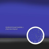 Ilios Innova Silla Plegable acojinada para Oficina, Exteriores, Home Office ergonomica (Azul con Negro)