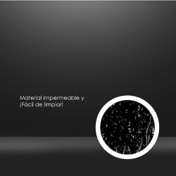 Ilios Innova Silla Plegable acojinada para Oficina, Exteriores, Home Office ergonomica (Negro)