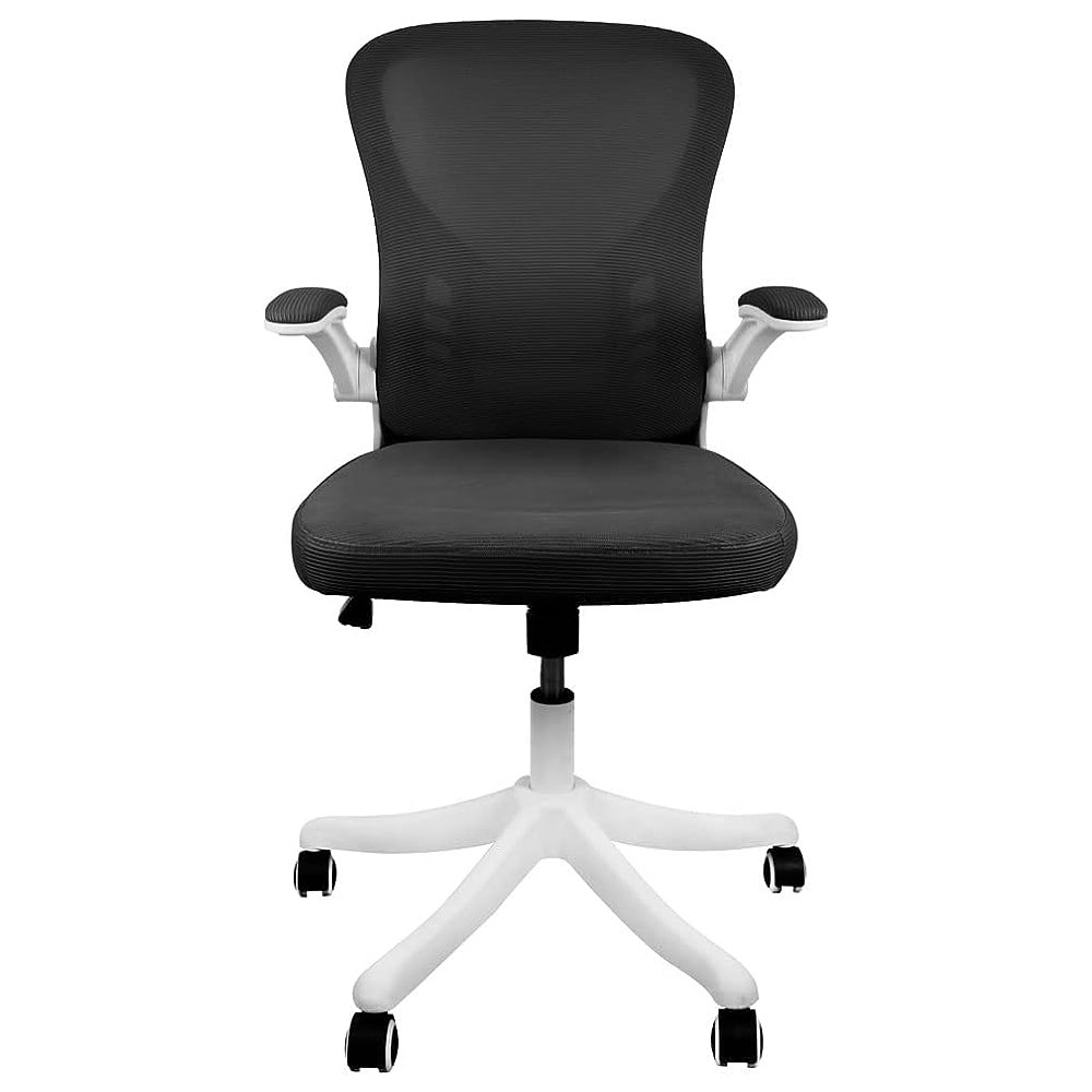 siafu Silla ejecutiva ergonómica con Respaldo reclinable y reposabrazos acolchonado abatible (Negro)