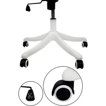 siafu Silla ejecutiva ergonómica con Respaldo reclinable y reposabrazos acolchonado abatible (Gris)