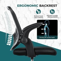 SMUG - Silla de Dibujo Alta para computadora de pie, Altura Ajustable, con reposabrazos Ajustables y Anillo de pie para tareas