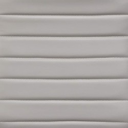 Amazon Basics - Silla de escritorio giratoria ejecutiva de respaldo alto con tapicería acanalada Puresoft gris