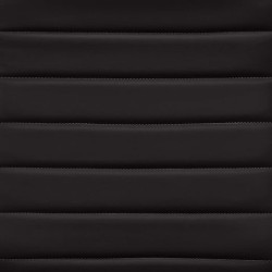 Amazon Basics - Silla de escritorio giratoria ejecutiva de respaldo alto con tapicería Puresoft acanalada, color negro