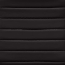 Amazon Basics - Silla de escritorio giratoria ejecutiva de respaldo alto con tapicería Puresoft acanalada, color negro