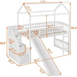 Cama niña dulce hogar