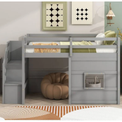 Cama niño Grey hut