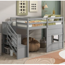 Cama niño Grey hut