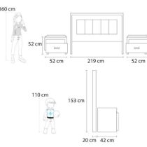 Cama King size Virginia