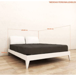 Cama matrimonial Amélie