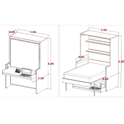 Cama matrimonial Céline