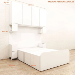 Cama matrimonial Agathe